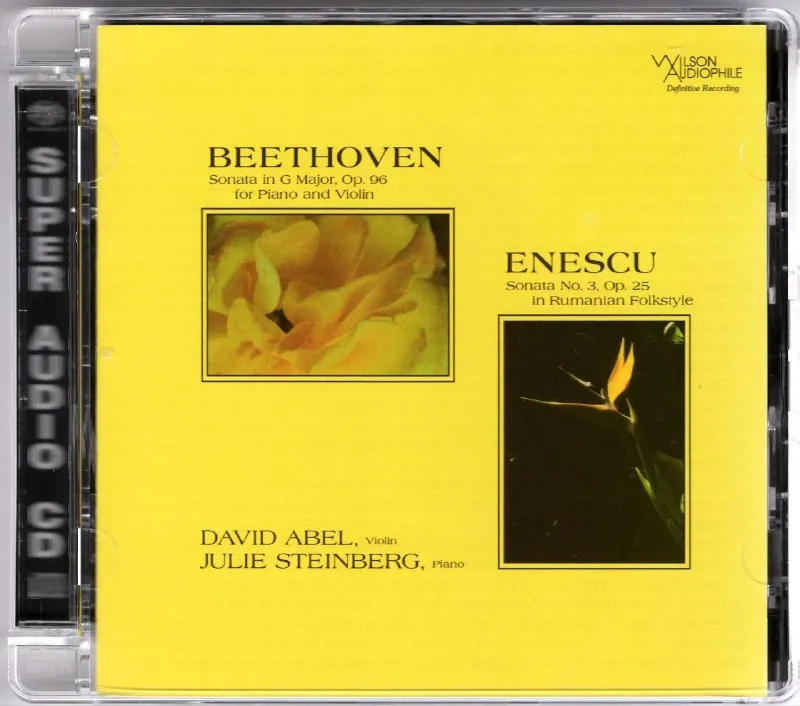 Beethoven-ViolinSonataOp.96-EnescuViolinSonataOp.25-DavidAbel-JulieSteinberg